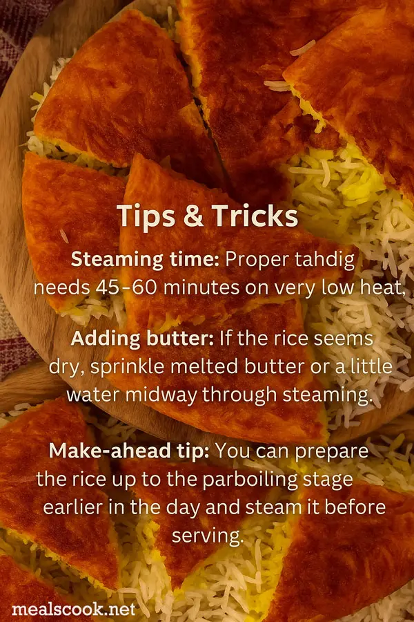 Tips & Tricks persian rice