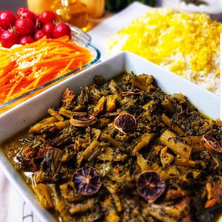 persian celery stew