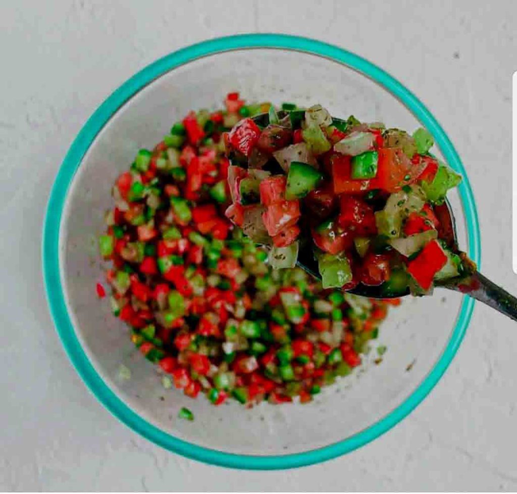 salad shirazi history