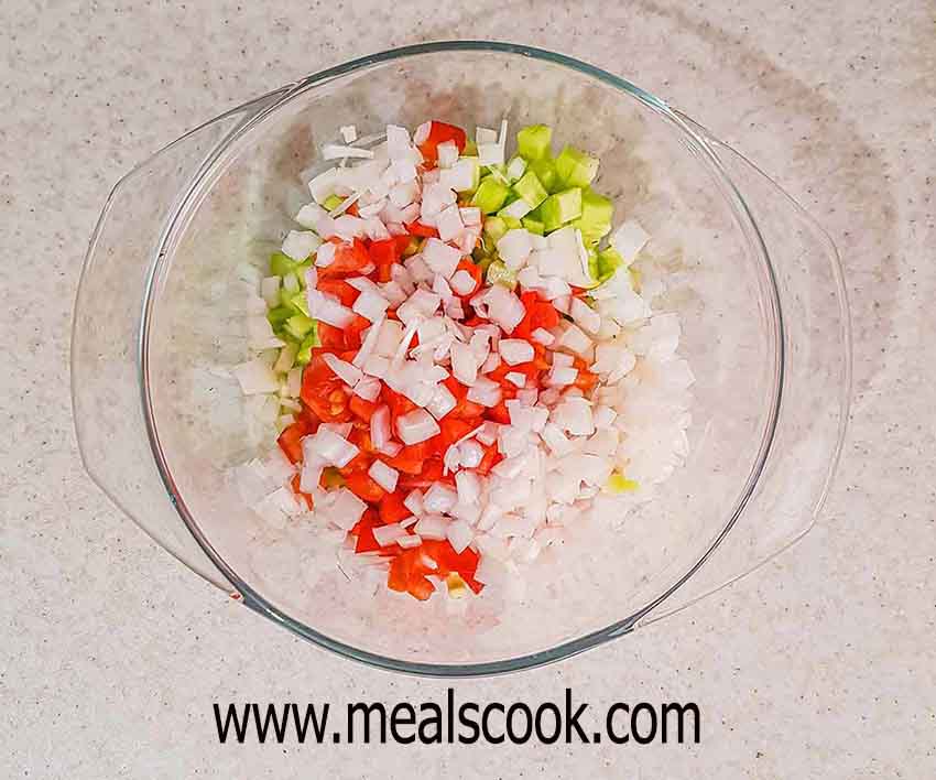 Notes for persian shirazi salad
