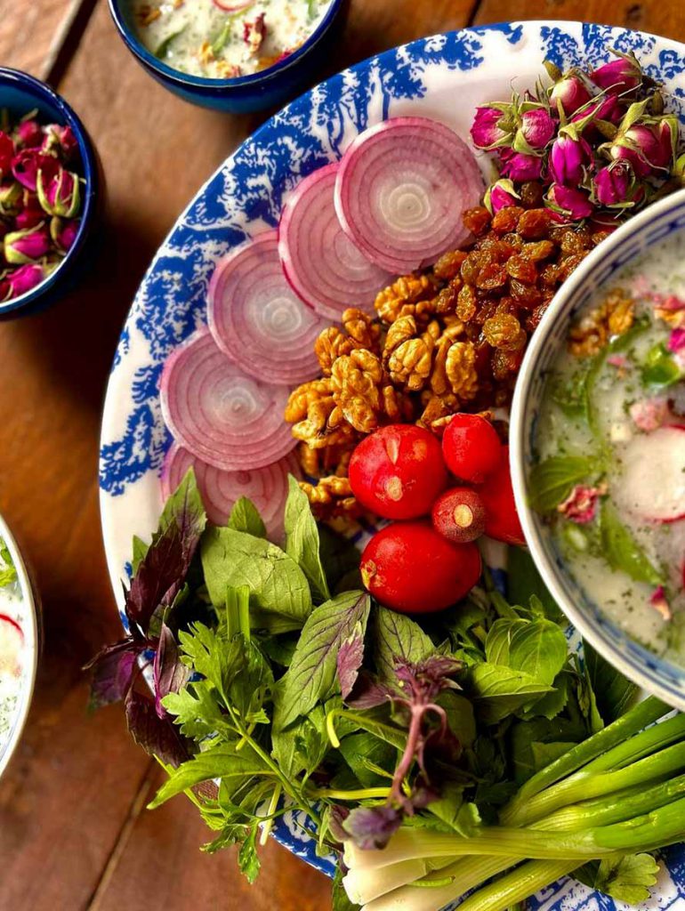 Ingredients for abdoogh khiar