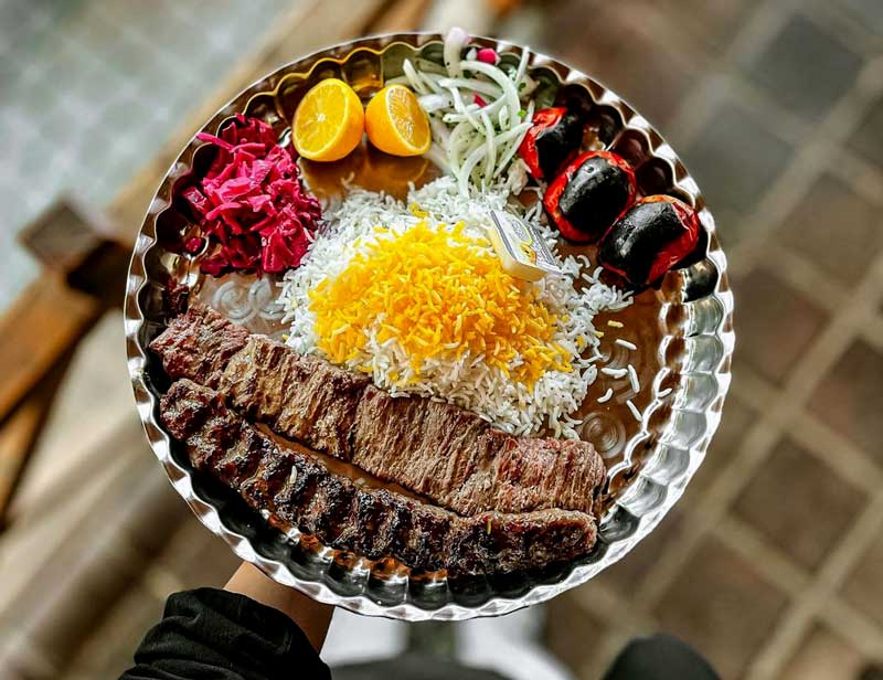 Serving Suggestions for Soltani Kebab