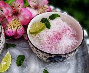 The recipe for faloodeh