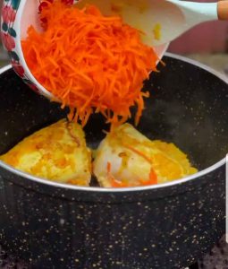 add carrot to soup