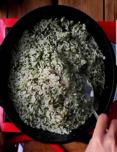 rice in sabzi polo