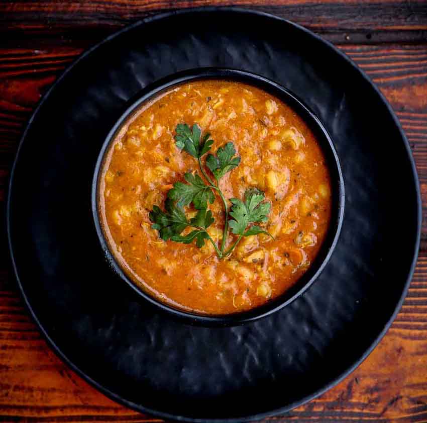 soup jo - Persian chicken barley soup