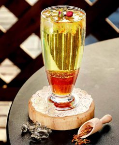 Notes for bahar narenj drink:
