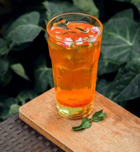 How to make bidmeshk syrup with saffron and chia seeds