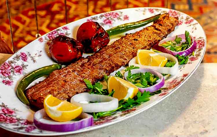 How to make kabab barg on charcoal grill