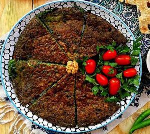 How to make kuku sabzi in oven