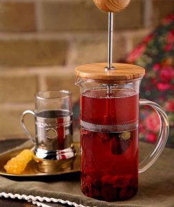 Notes foe persian sour cherry tea