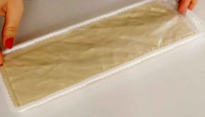 Preparation dough sheet