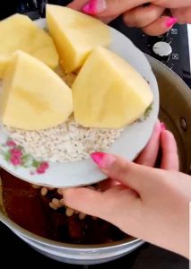 add potato to pot