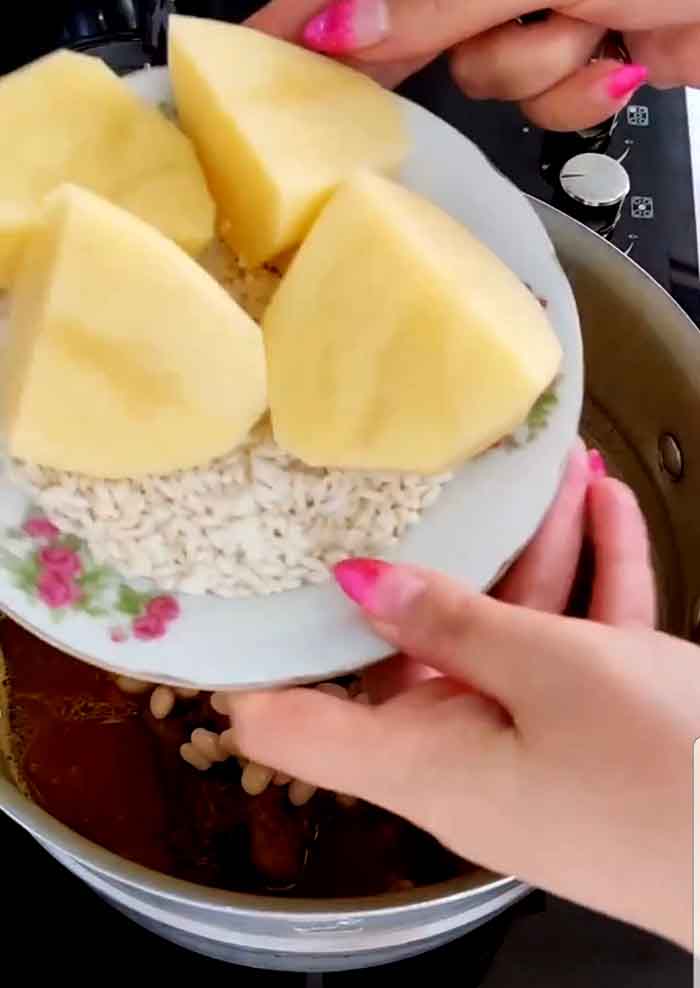 add potato to pot