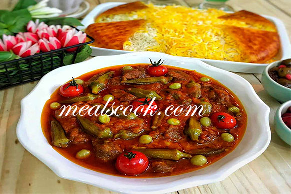 How to make khoresh bamieh