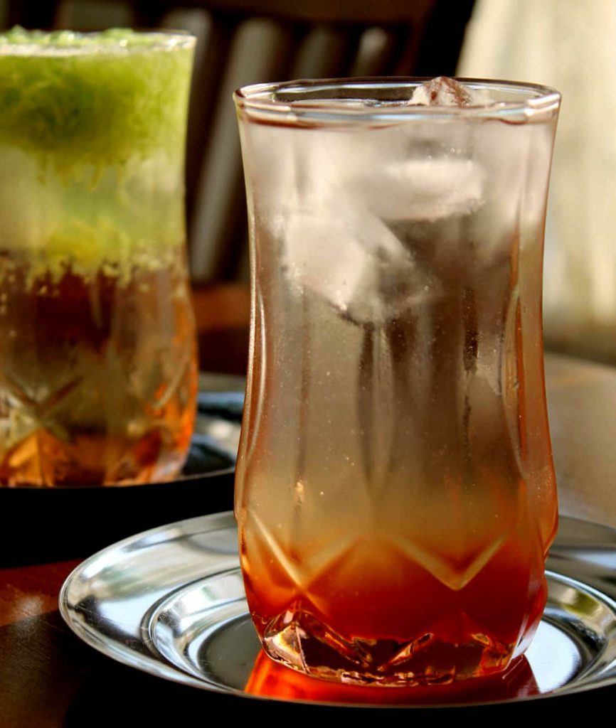 Sharbat e Beh Limoo with quince jam