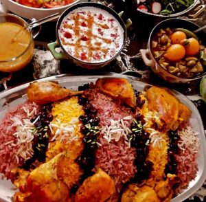 How to make albaloo polo ba morgh
