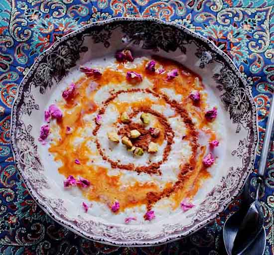 Persian Shir berenj recipe