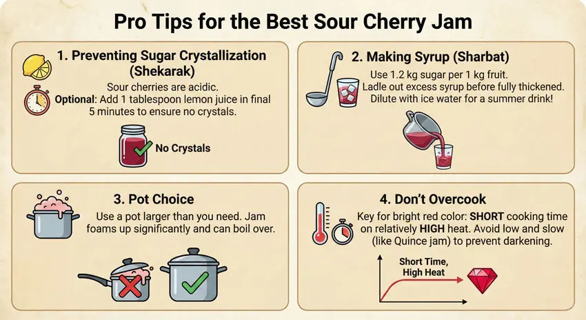 Pro Tips for the Best Sour Cherry Jam