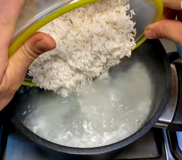 cooking rice