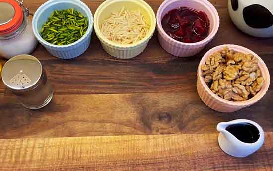 ingredient for shir berenj
