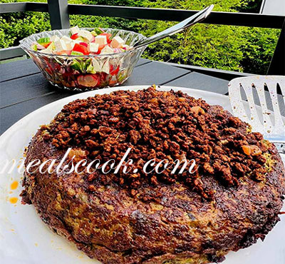 kookoo bademjan recipe