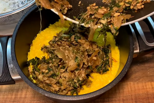 mix ingredient tahchin
