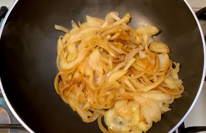 fry onions