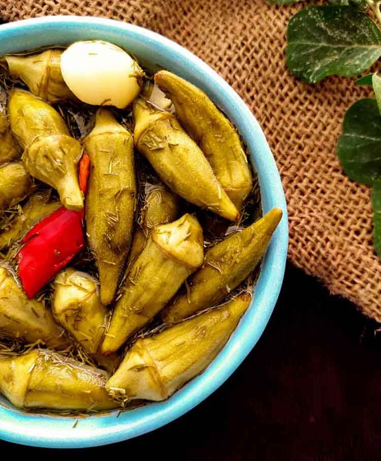 torshi bamieh recipe