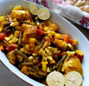 How to make vegetarian khorak loobia sabz