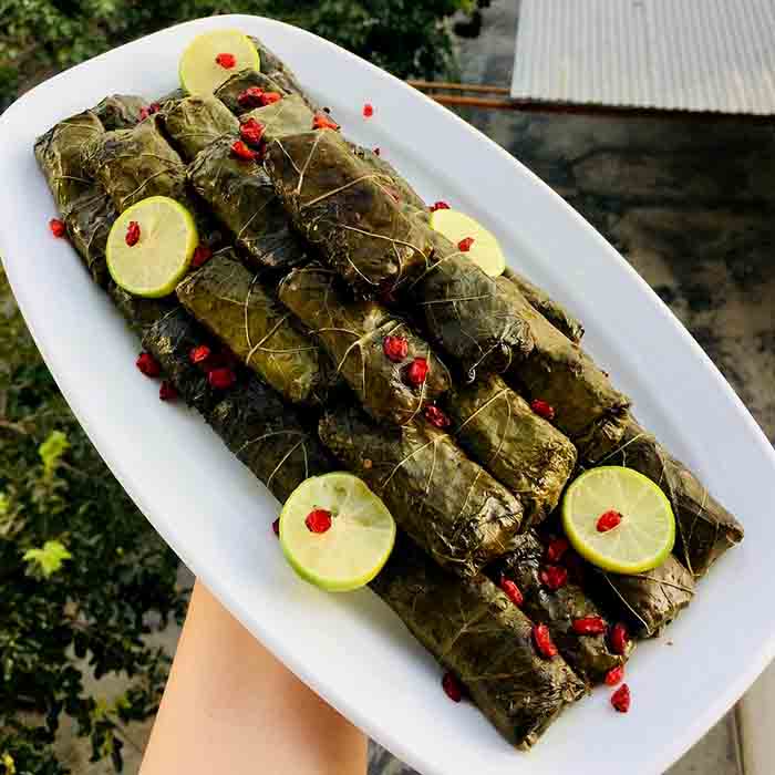 Instruction for dolmeh barg mo