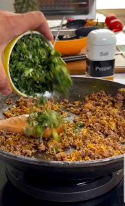 Prepare the vegetables