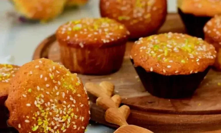 Traditional Cake Yazdi recipe with rose petals and pistachios, a popular Persian dessert.