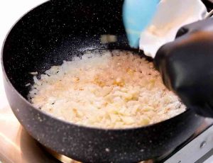 add spices to onions