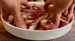 massage the ingredients on them with your hand