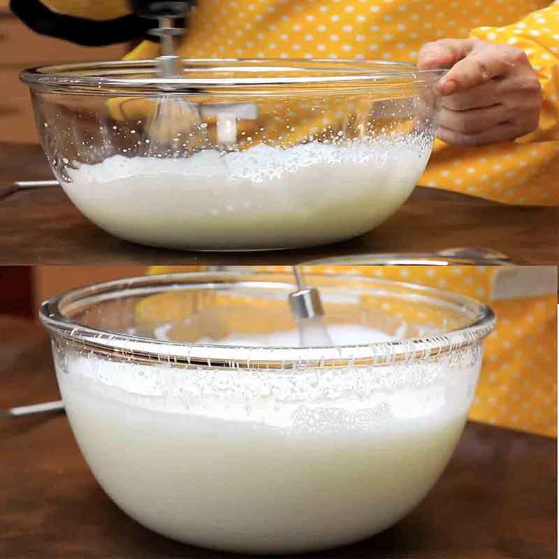 mix yogurt with water