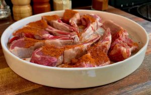 season the lamb ribs