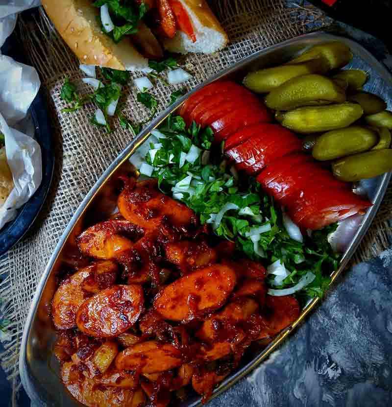 How to make sosis bandari without potatoes