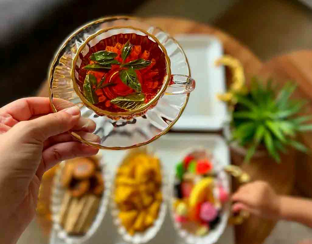 Persian Mint Tea Recipe _ Chai Nana
