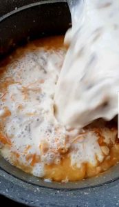 add milk to soup
