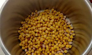 soak the beans for sholeh