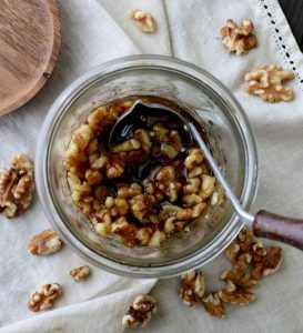 tips of walnut jam
