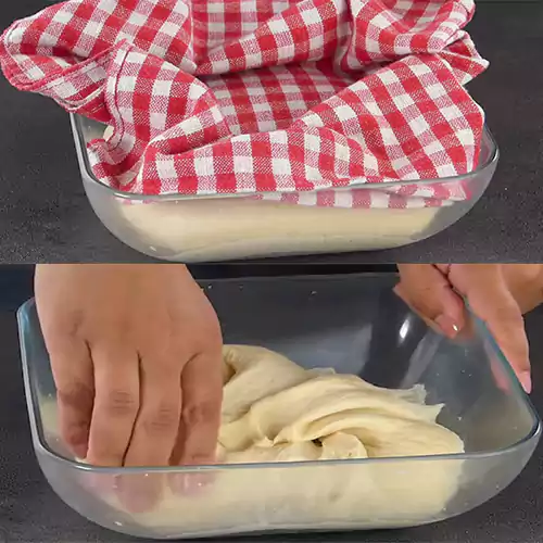 Put the dough in the refrigerator
