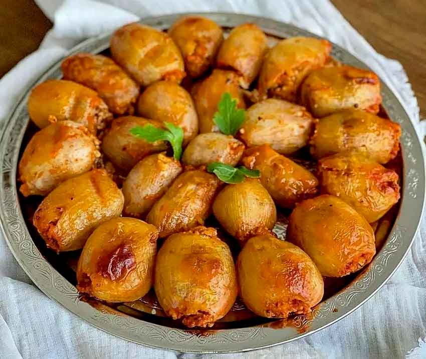 persian stuffed onions