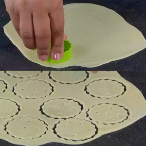 sprinkle some flour