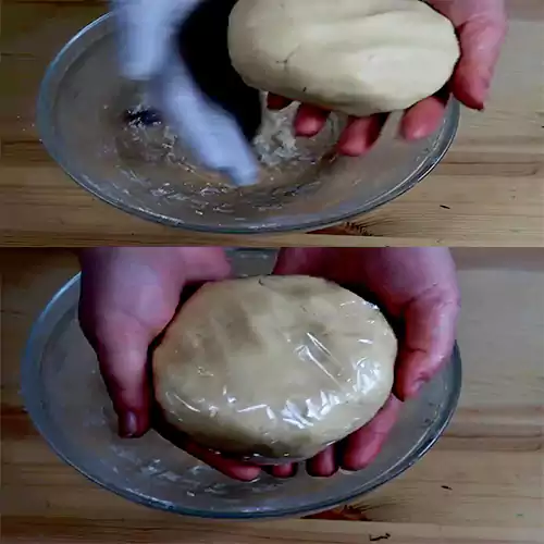 uniform dough is provided