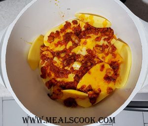 potato tahdig ingredient