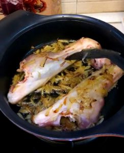 saute meat