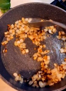 fry onions