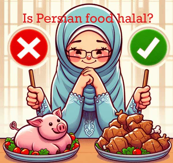 Is Persian food halal?